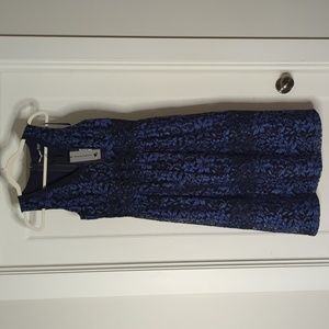 Karl Lagerfeld navy lace dress